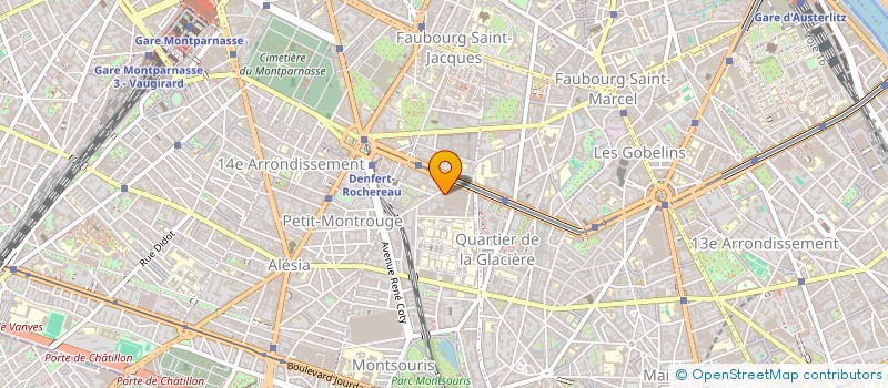 localisation de l'entreprise MONSIEUR ORLANDO LUIS CHUQUIMIA CAMACHO  PARIS