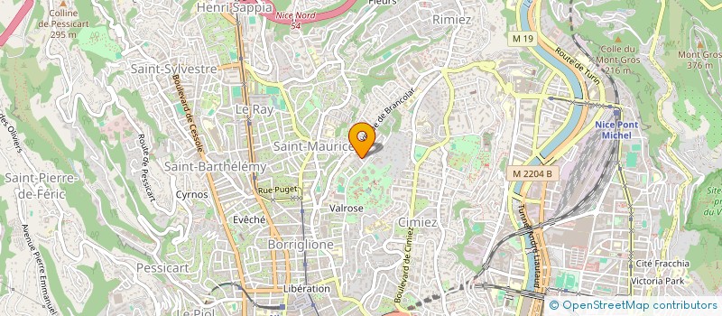 localisation de l'entreprise MONSIEUR ORLANDO NOGUEIRA PEREIRA à NICE