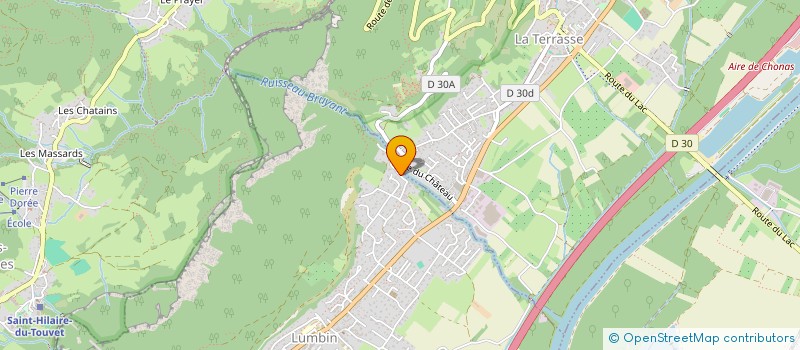 localisation de l'entreprise MONSIEUR ORLANDO OLIVEIRA  LUMBIN