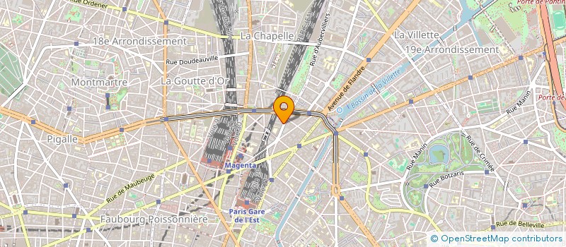 localisation de l'entreprise MONSIEUR ORLANDO PEREIRA DOS SANTOS  PARIS