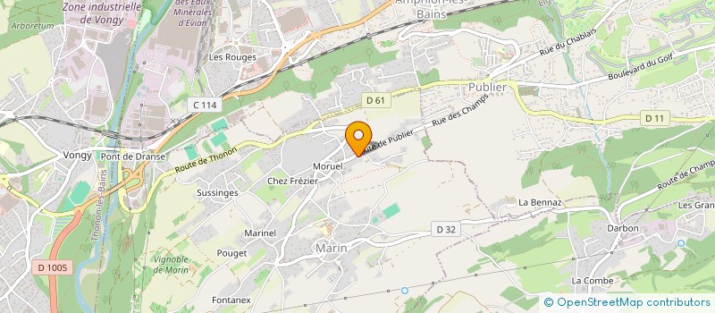 localisation de l'entreprise MONSIEUR ORLANDO RODRIGUES à MARIN