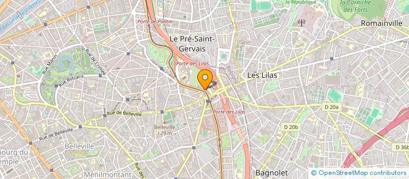 localisation de l'entreprise MONSIEUR ORLANDO RONCONI  PARIS