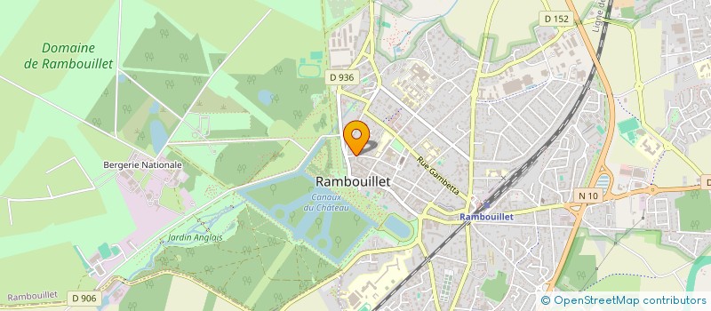 localisation de l'entreprise MONSIEUR ORLANDO SANTANA SANE  RAMBOUILLET