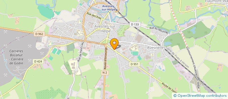 localisation de l'entreprise MONSIEUR ORLANDO SODOYER  AVESNELLES