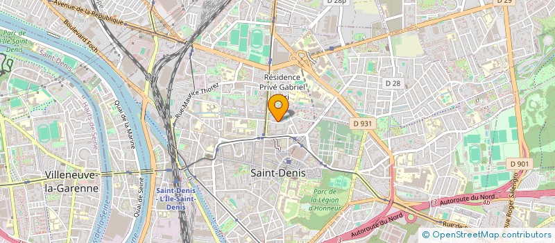 localisation de l'entreprise MONSIEUR ORLANDO SYLVESTRE à SAINT-DENIS