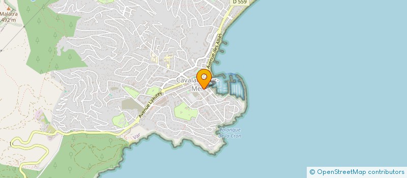 localisation de l'entreprise MONSIEUR ORLINDO CANCERO à CAVALAIRE-SUR-MER