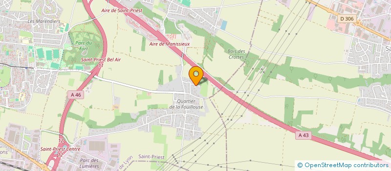 localisation de l'entreprise MONSIEUR ORNEL ICHOUNG-THOE  SAINT-PRIEST