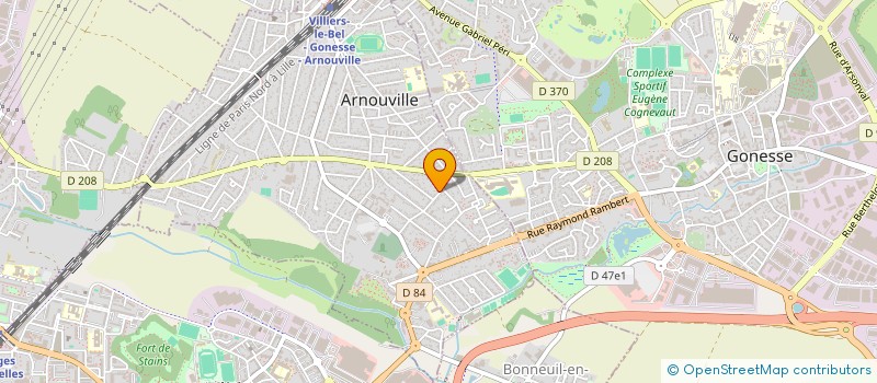 localisation de l'entreprise MONSIEUR ORRY BALTASE à ARNOUVILLE
