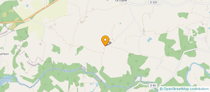 localisation de l'entreprise MONSIEUR ORRY WATTERSON  BRILLAC