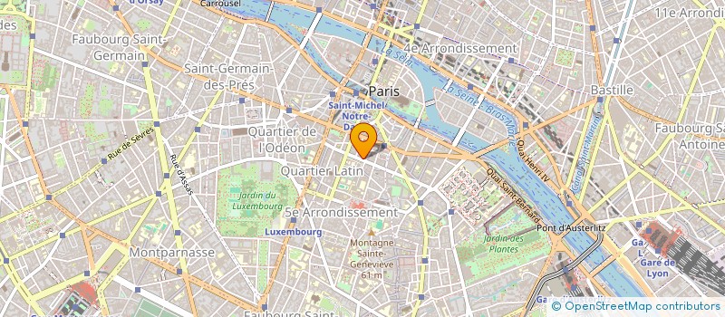 localisation de l'entreprise MONSIEUR ORSO MARTINELLI  PARIS