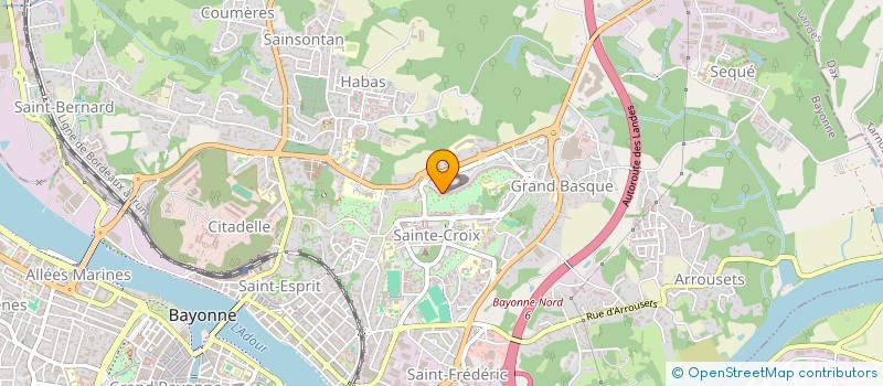 localisation de l'entreprise MONSIEUR ORXAN ALMURADOV à BAYONNE