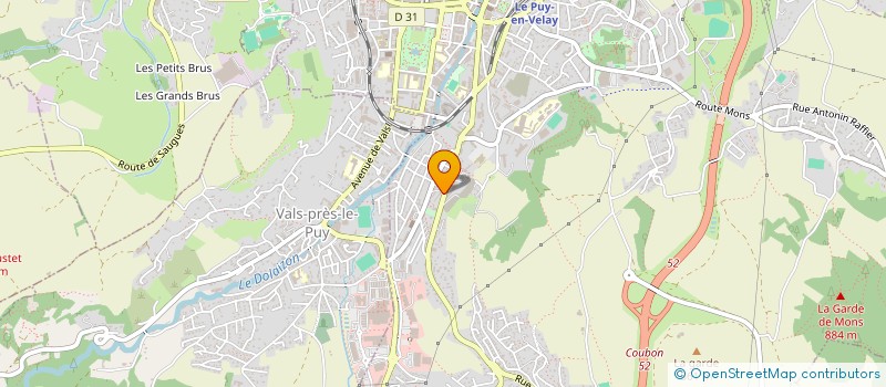 localisation de l'entreprise MONSIEUR OSAMA ALZARRUGH  LE PUY-EN-VELAY