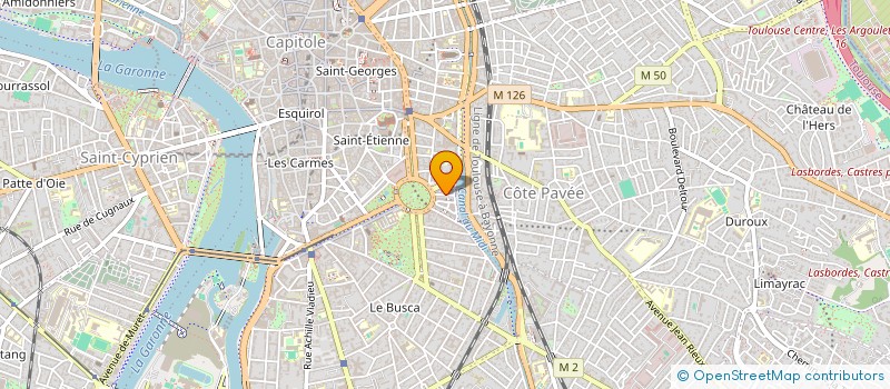 localisation de l'entreprise MONSIEUR OSAMA BENDADOUCHE  TOULOUSE