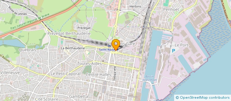 localisation de l'entreprise MONSIEUR OSAMA DROUBI  SAINT-NAZAIRE