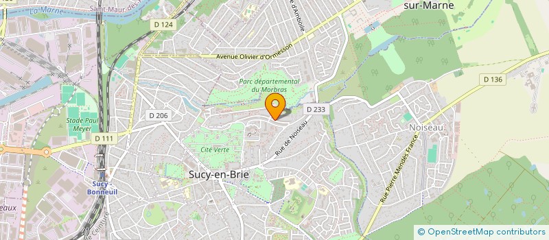 localisation de l'entreprise MONSIEUR OSAMA GUIRGIS à SUCY-EN-BRIE