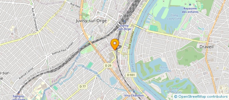 localisation de l'entreprise MONSIEUR OSAMA HAFEZ à JUVISY-SUR-ORGE