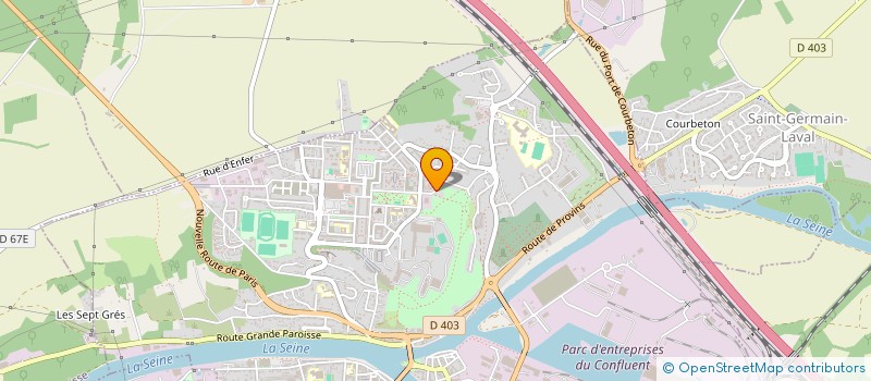 localisation de l'entreprise MONSIEUR OSAMA HARIRI  MONTEREAU-FAULT-YONNE