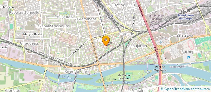 localisation de l'entreprise MONSIEUR OSAMAH AL-JABERI  TOURS