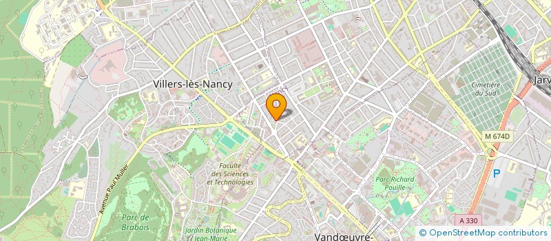 localisation de l'entreprise MONSIEUR OSAMAH AL ZOUBI  NANCY