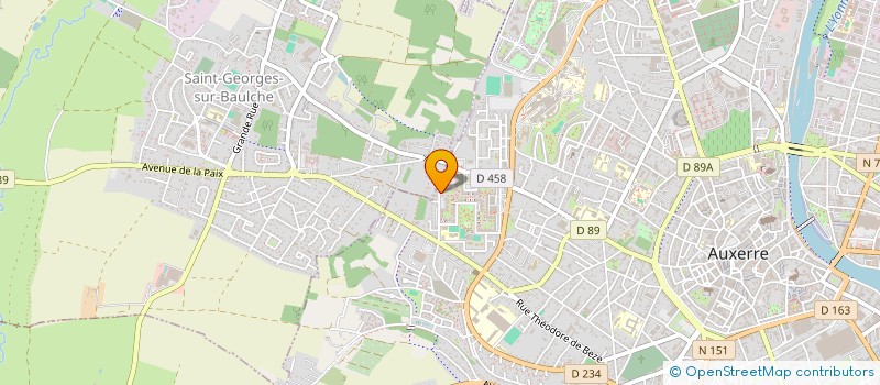 localisation de l'entreprise MONSIEUR OSAMAH ALHIYALI à AUXERRE