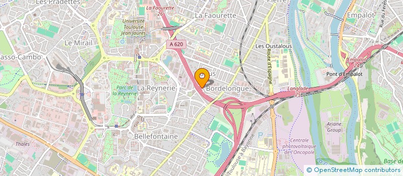 localisation de l'entreprise MONSIEUR OSARETIN OMORUYI à TOULOUSE