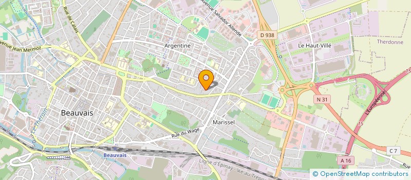 localisation de l'entreprise MONSIEUR OSAS NIGERIAN  BEAUVAIS