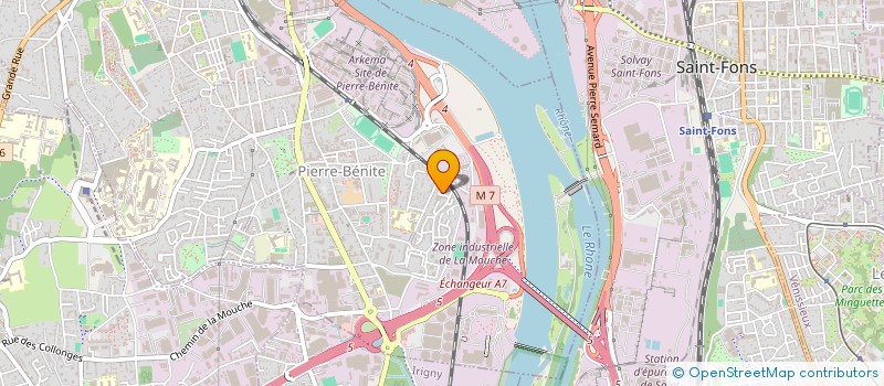 localisation de l'entreprise MONSIEUR OSAZEE IKPONMWOSA  OULLINS-PIERRE-BENITE