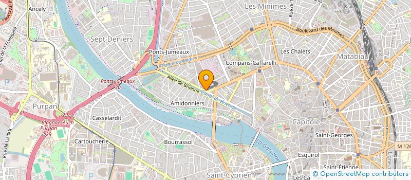 localisation de l'entreprise MONSIEUR OSCAR ALVAREZ LEAL à TOULOUSE