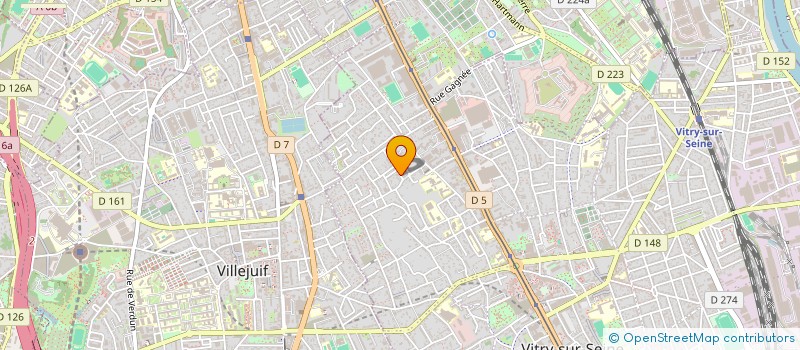 localisation de l'entreprise MONSIEUR OSCAR AMBROIS à VITRY-SUR-SEINE
