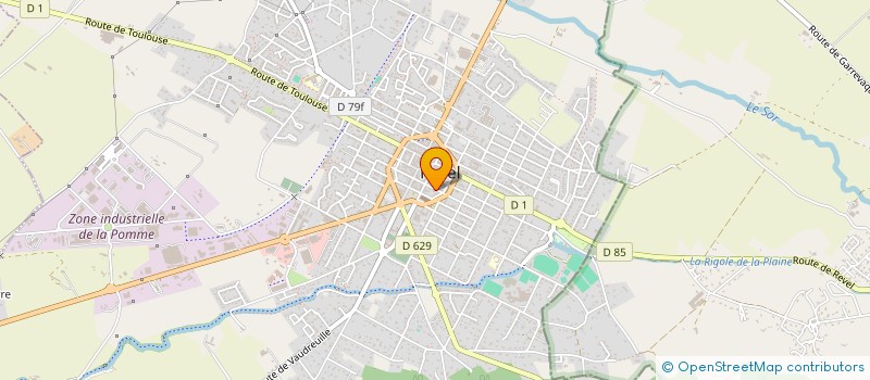 localisation de l'entreprise MONSIEUR OSCAR BARRUECO PEROJO  REVEL