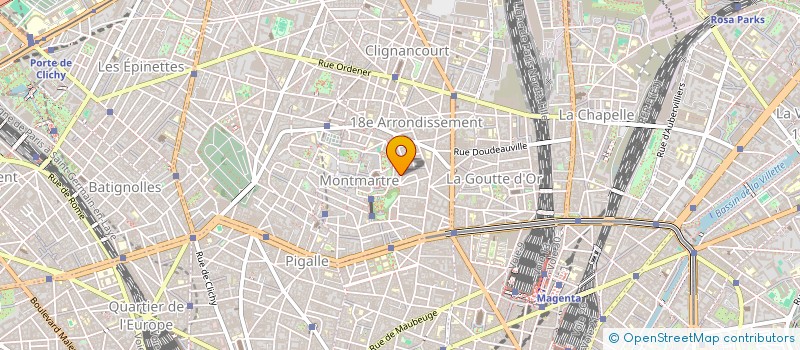 localisation de l'entreprise MONSIEUR OSCAR BAUDRY  PARIS