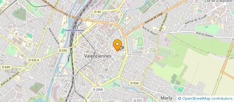 localisation de l'entreprise MONSIEUR OSCAR BOURGINE  VALENCIENNES