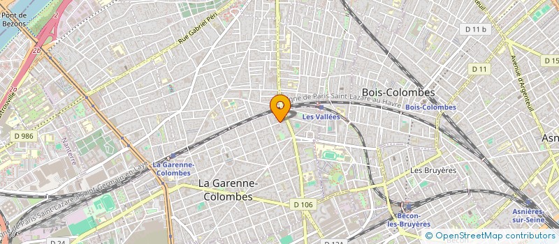 localisation de l'entreprise MONSIEUR OSCAR BOUTRY à LA GARENNE-COLOMBES