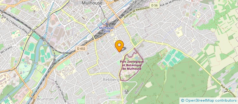 localisation de l'entreprise MONSIEUR OSCAR CHEIKH-DJAVADI--TRIBLE  MULHOUSE