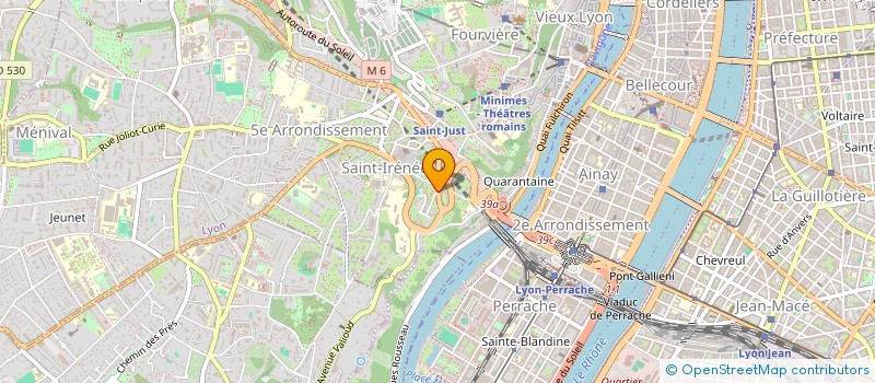 localisation de l'entreprise MONSIEUR OSCAR COTTET-PUINEL  LYON