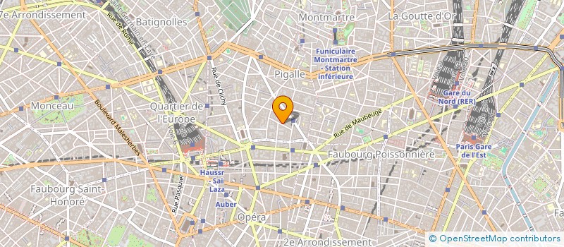 localisation de l'entreprise MONSIEUR OSCAR D'ALBIOUSSE-DORIE  PARIS