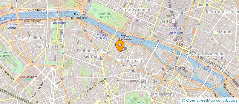 localisation de l'entreprise MONSIEUR OSCAR DE CANONGETTES DE CANECAUDE  PARIS