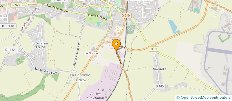 localisation de l'entreprise MONSIEUR OSCAR DIAZ à LA CHAPELLE-DU-NOYER