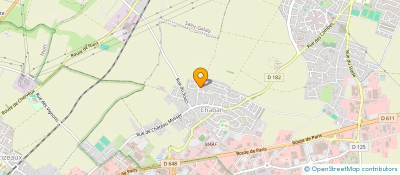 localisation de l'entreprise MONSIEUR OSCAR DOUIT  CHAURAY