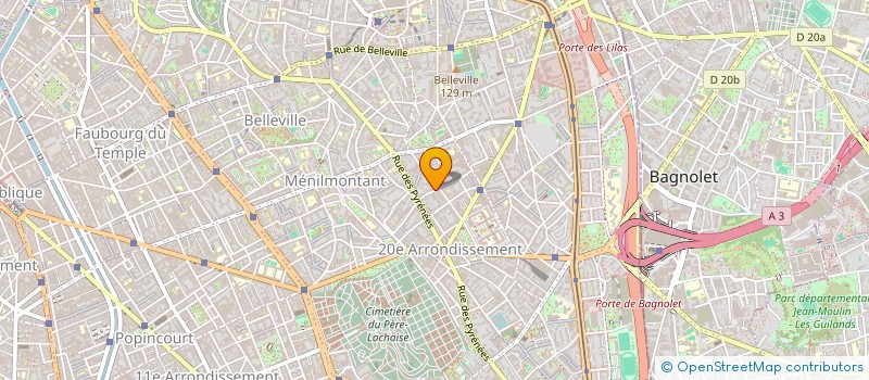 localisation de l'entreprise MONSIEUR OSCAR DUMONTHIER  PARIS