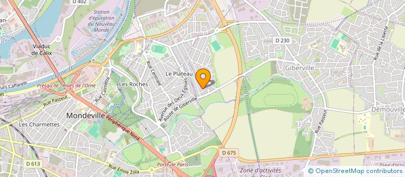 localisation de l'entreprise MONSIEUR OSCAR EONE EONE  RANVILLE