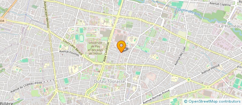 localisation de l'entreprise MONSIEUR OSCAR FERREIRA à PAU