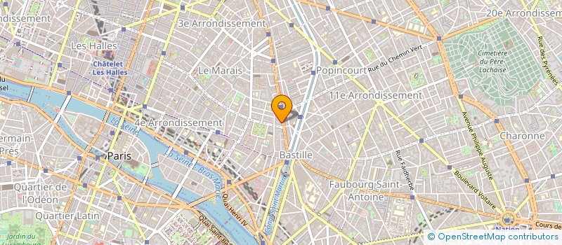 localisation de l'entreprise MONSIEUR OSCAR GAS à PARIS