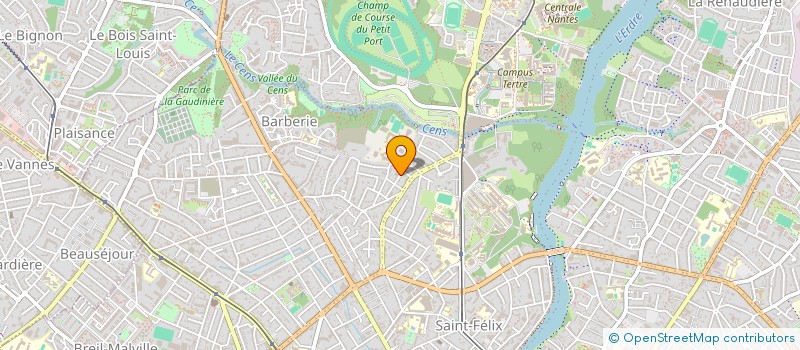 localisation de l'entreprise MONSIEUR OSCAR GUTIERREZ  NANTES