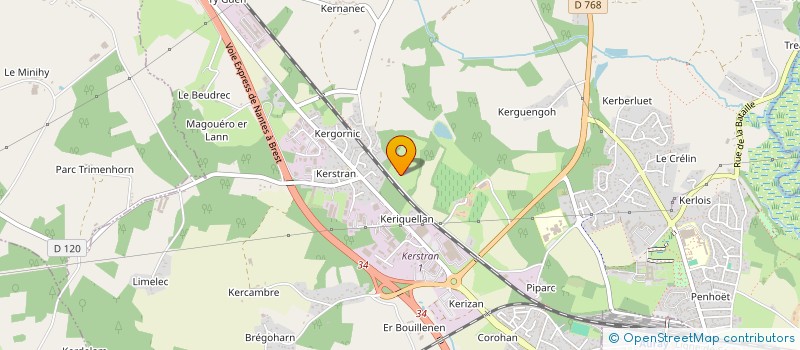 localisation de l'entreprise MONSIEUR OSCAR HEMARD  BRECH