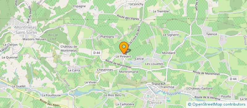 localisation de l'entreprise MONSIEUR OSCAR HERNANDEZ à DENICE