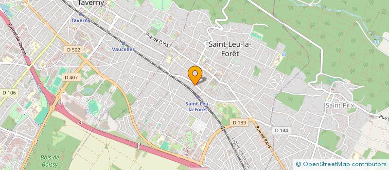 localisation de l'entreprise MONSIEUR OSCAR HUREAUX-LEHMANN  SAINT-LEU-LA-FORET