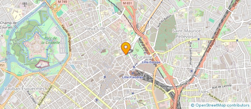 localisation de l'entreprise MONSIEUR OSCAR JEANSON à LILLE