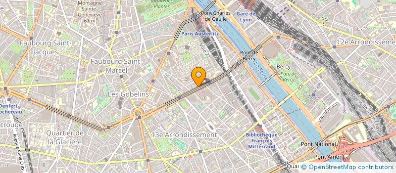 localisation de l'entreprise MONSIEUR OSCAR LACHAUD  PARIS