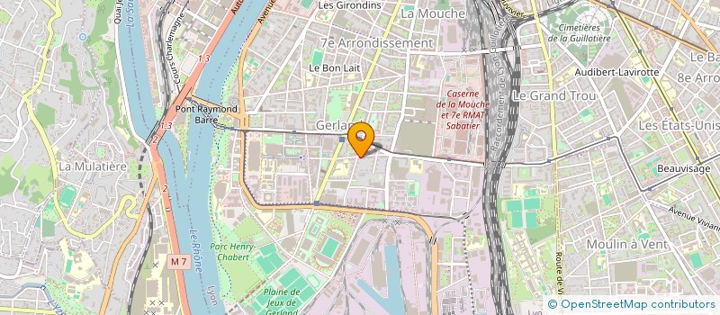 localisation de l'entreprise MONSIEUR OSCAR LEDOUX  LYON